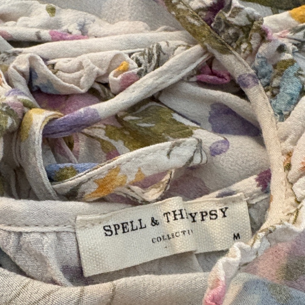 Spell Floral High-Low Dress Medium EC - Picture 12 of 12